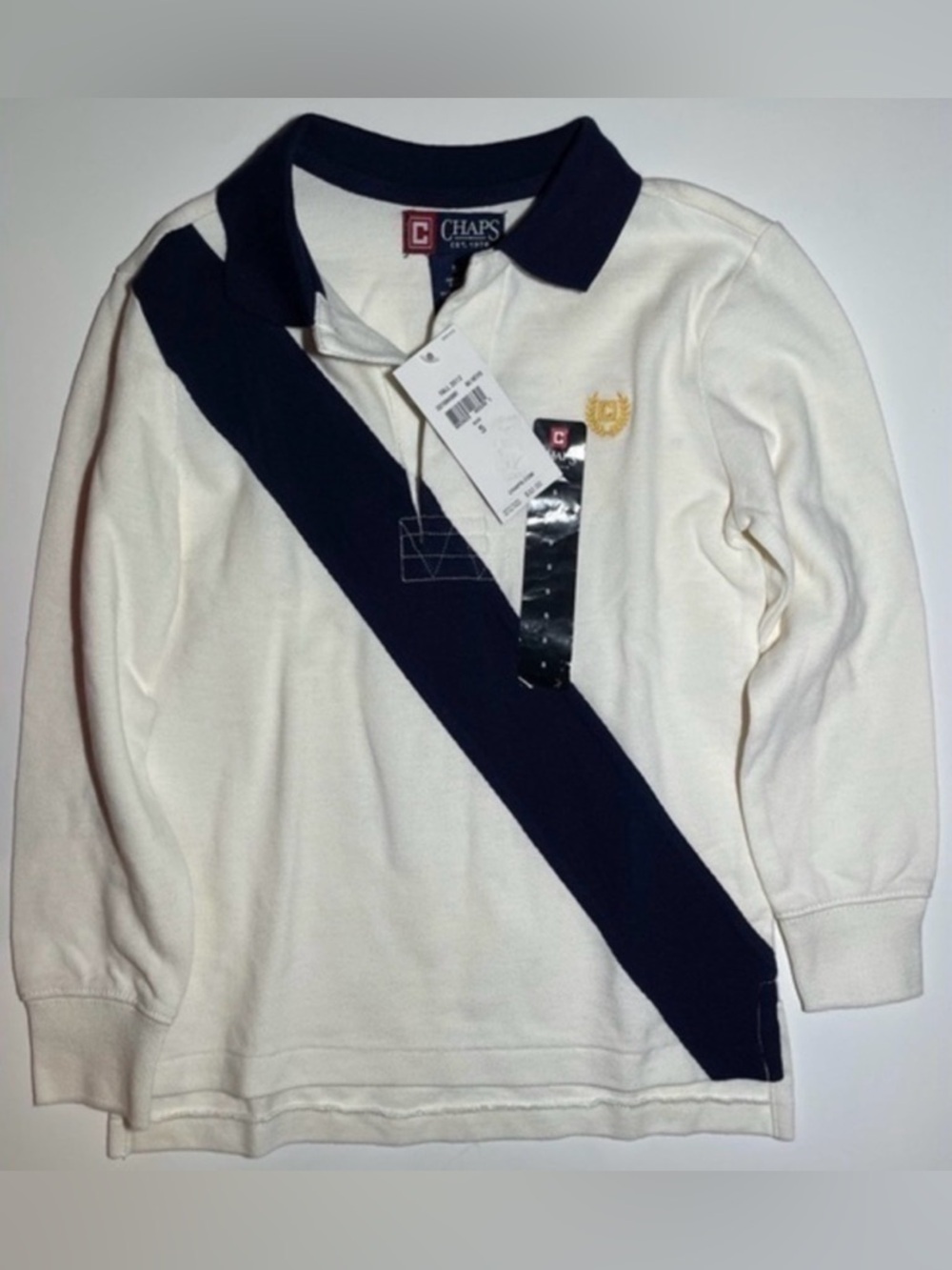 💛 NWT Boys Chaps Long Sleeve Shirt